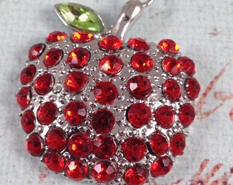 Skosh Silver Apple Pendant 57-636-1 main image 1