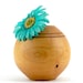 Wooden Elm Vase/ Round Bowl