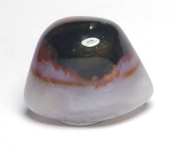 Eye Agate Cabochon Rare Mexican Cats Eye Cyclops Domed