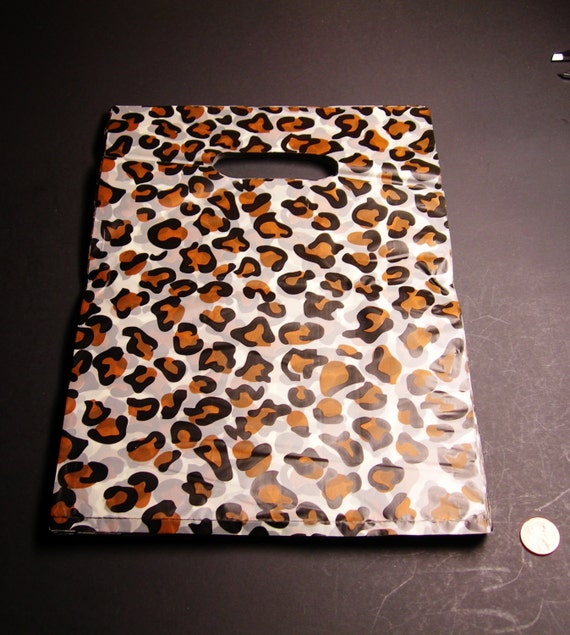 100 Plastic bags Handles bags retail bags wholesale