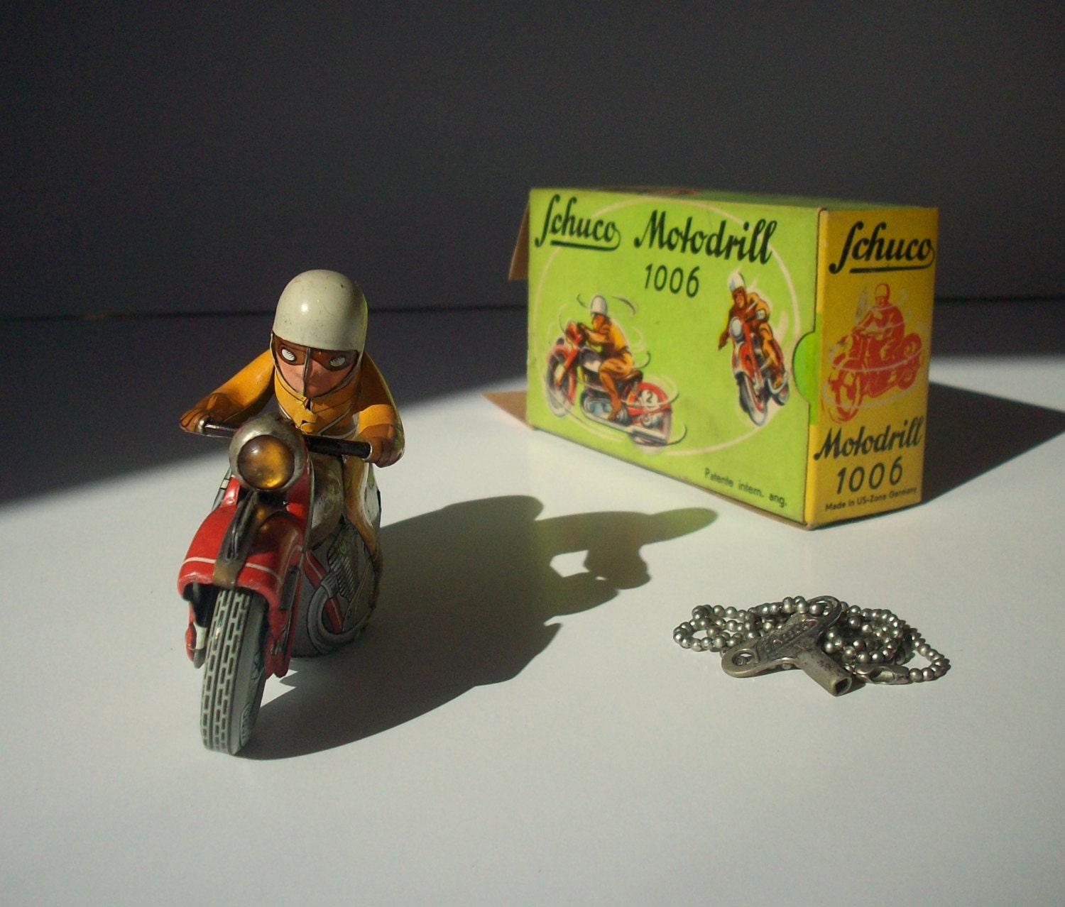 schuco motorcycle toy