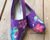 Hummingbird Custom Toms Shoes
