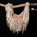 Neutral Fringe Baby Blanket Yarn Photography Prop Fringe Cream Fringe Hammock