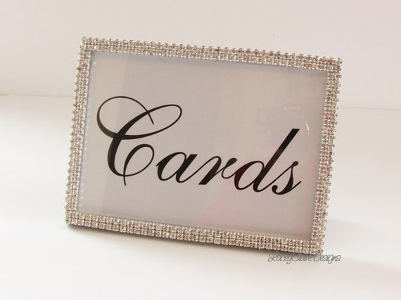 cards-sign-card-box-sign-with-rhinestones-picture-keepsake
