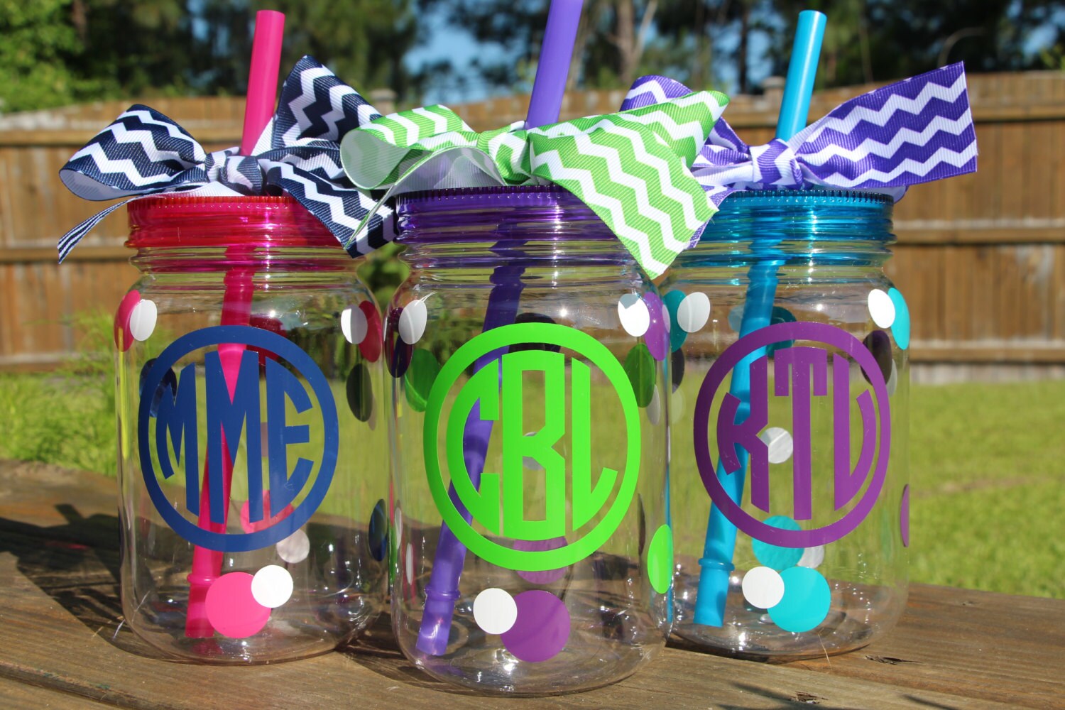 Mason Jar Straw Tumbler Personalized Mason Jar Cup Acrylic