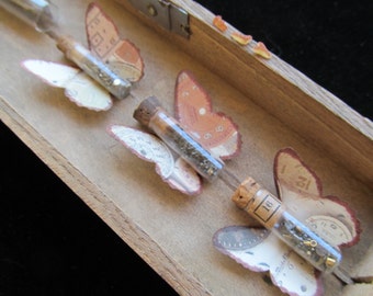 Fly Mixed Media Original assemblage