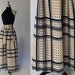 1960s Cole of California Geometric Print Gown // Long Full Skirt // Fitted Sleeveless Top // Medium