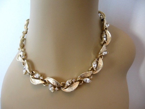 Sale Vintage LISNER Jewelry Lisner Rhinestone Necklace