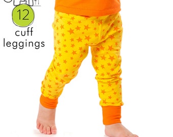 tutorial pdf pattern pants  6t cuff  baby  preemie baby leggings with cuffs pattern sizes photo