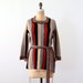 1970s hippie sweater, knit tunic
