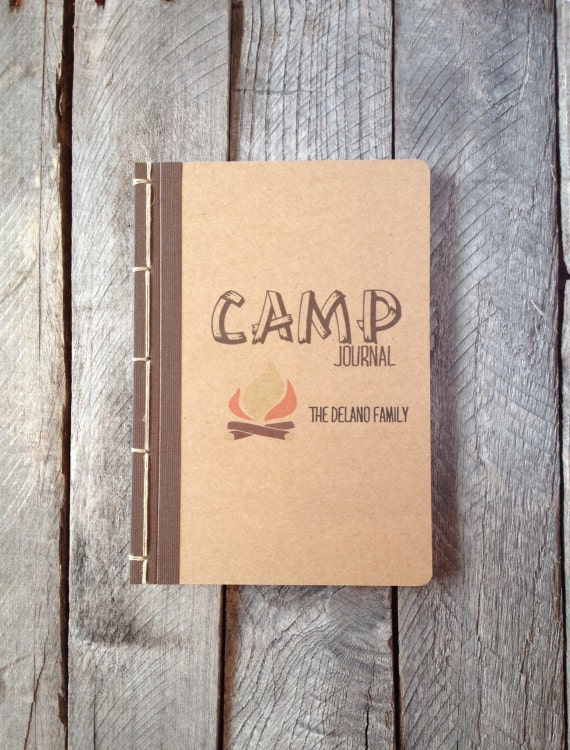 Items similar to Made to Order Personalized Summer Camp Journal on Etsy