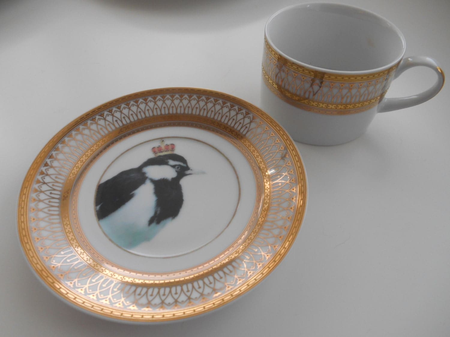 Custom Order For Nadya Three Piece Bird Dinnerware Sets - custom order for nadya three piece bird dinnerware sets -