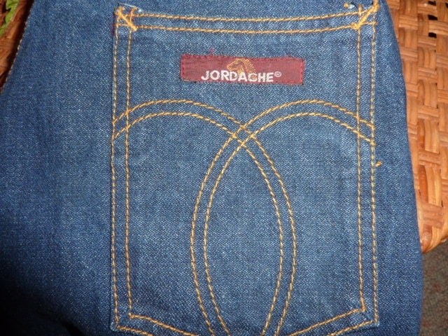 JORDACHE High Waist Jeans HORSE HEAD Dark Denim by RoseLRaty
