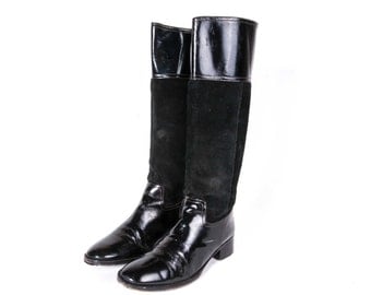 Tall Black Boots Women's Size 8