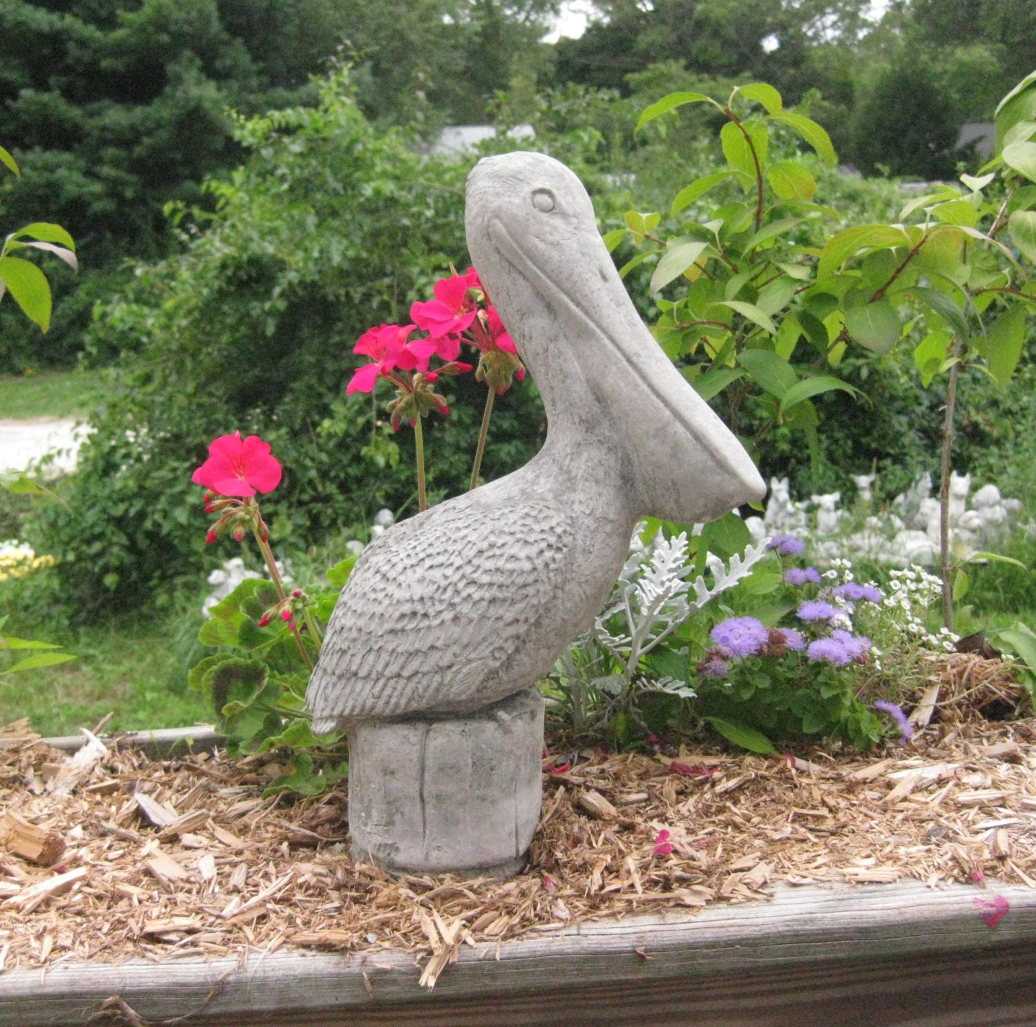 Concrete PELICAN Statue