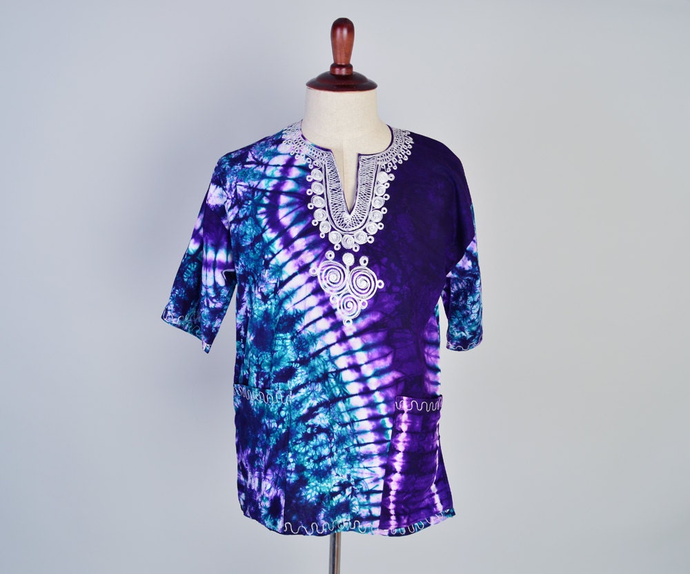 mens vintage tie dye t shirt