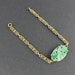 Reserved for Clare - Filigree Edwardian Bracelet, carved Chinese Jade Bracelet , antique jewelry gold filled