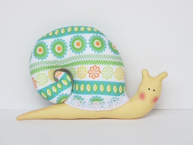 snail soft toy