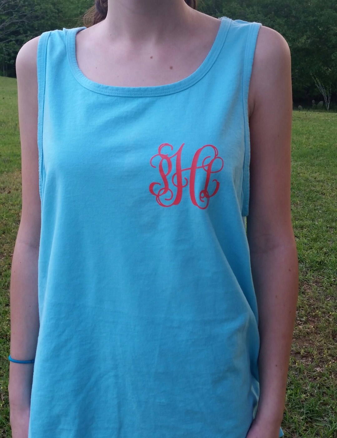 Ready to ship Comfort Colors Tank Small by BeachyMommas on Etsy
