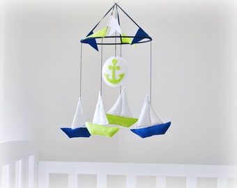 sailboat mobile for crib