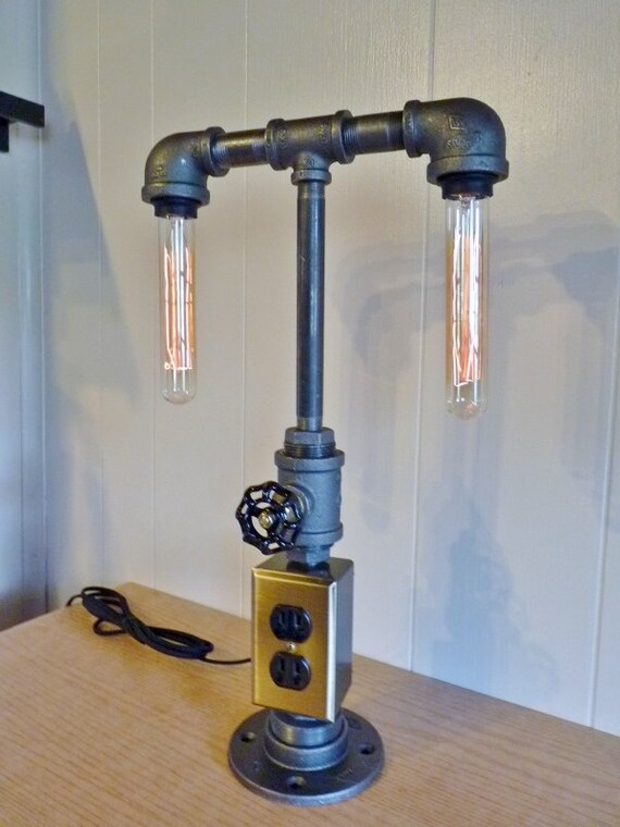 FAUCET HANDLE DIMMER Pipe lamp with faucet dimmer electric