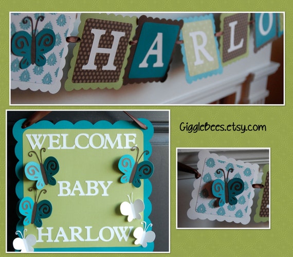 Butterfly Party Package Butterfly Baby Shower Butterfly