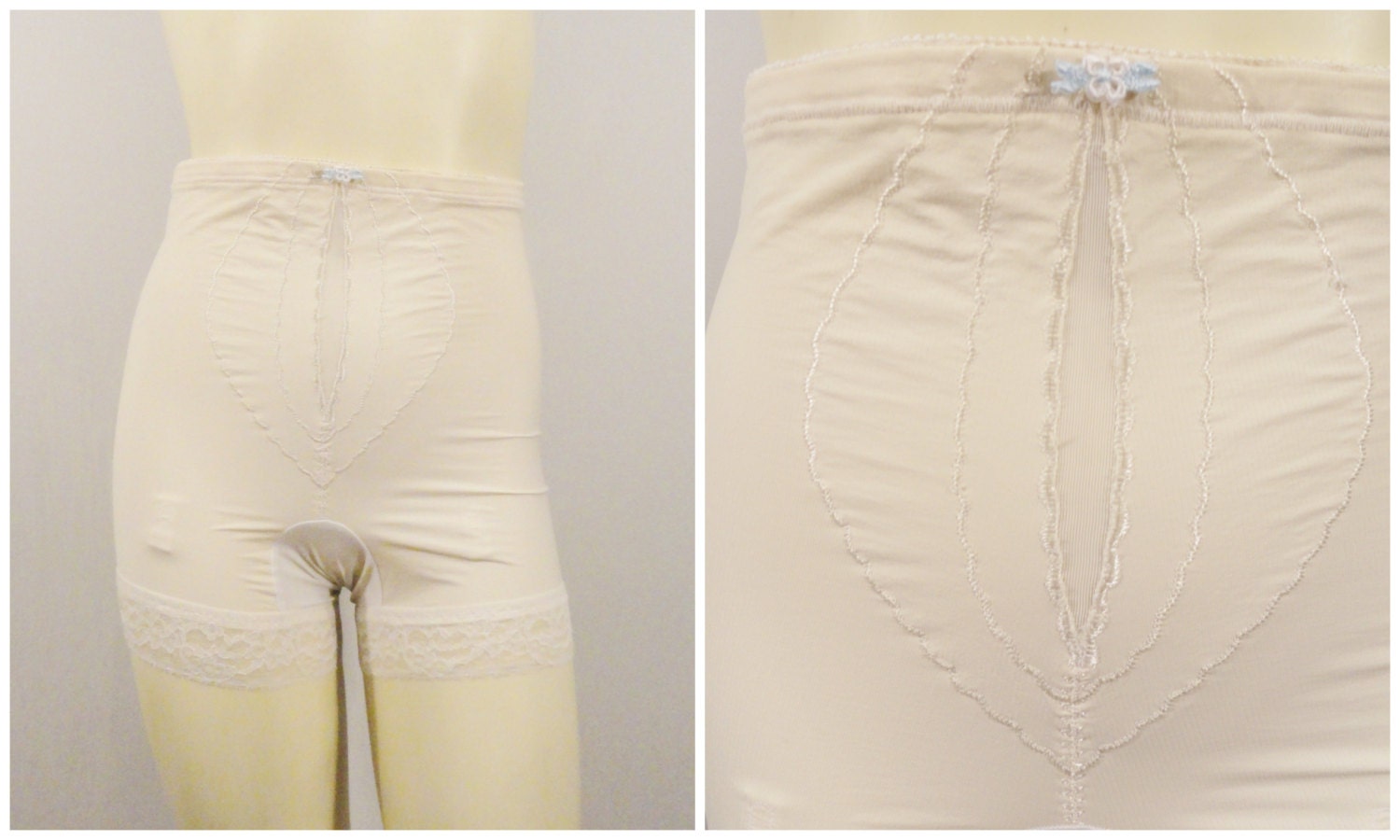 Vintage Panty Girdle Long Line Shaper Small