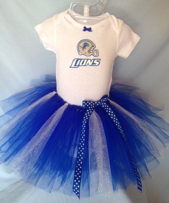 FREE SHIPPING NFL Detroit Lions Tutu Cheer by hollieshobbies1
