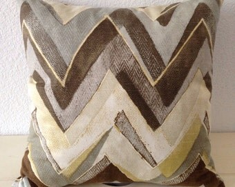 Set of 2 Pillow Covers 18x18 inch-Free US Shipping - Robert Allen Home Decor Fabric Color Field in Zest