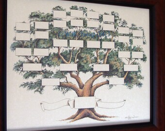  Family tree chart Etsy