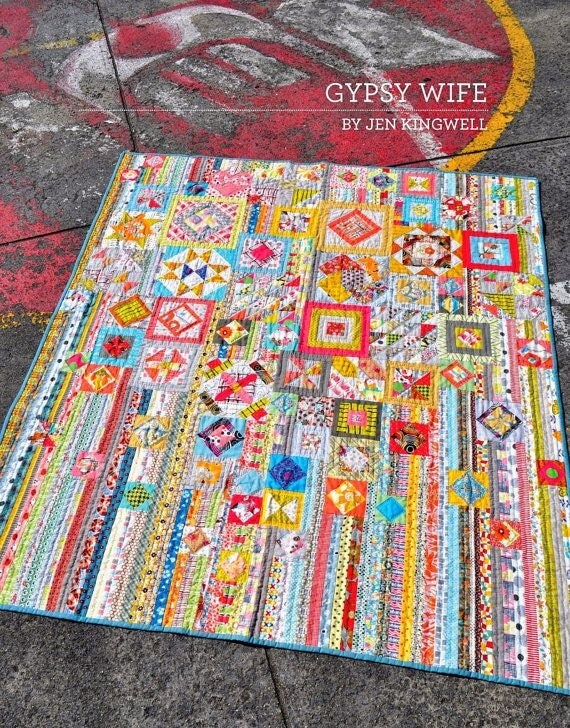 Gypsy Wife Quilt Pattern Book by Jen Kingwell Designs