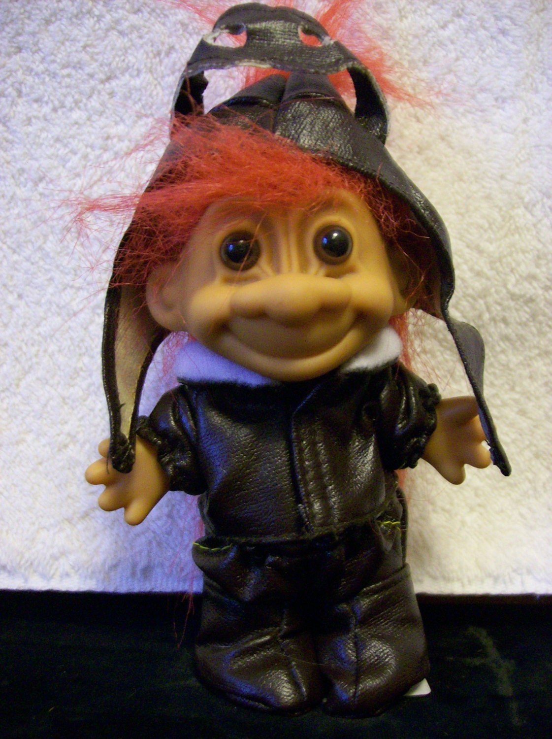 biker troll doll