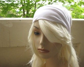 White Headband, Turban Head Wrap Band, Womens Wide Yoga Headband, Turband, Womens Turban, Head Wrap, Hair Accessories, Gifts for Her