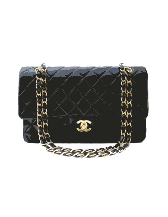 Chanel Bag (this is artwork, not a real bag)