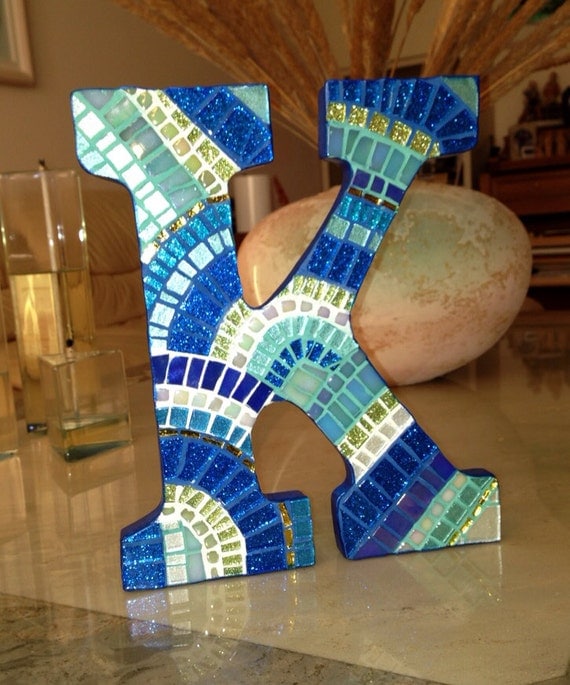 Letters for Nursery Mosaic Letters Letters for by HamptonMosaics