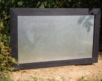 Large Framed Magnetic Board-Restaurant-Kitchen-Menu Board-Metal Magnet Board-Wedding Decor