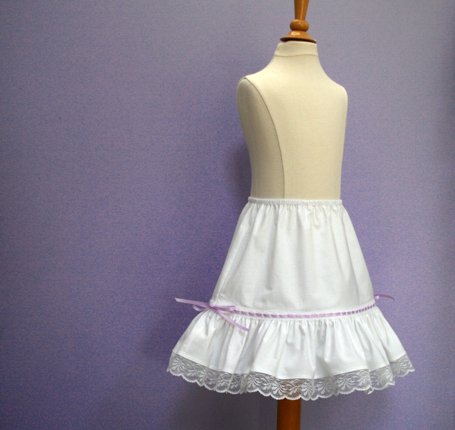 Toddler Petticoat Cotton Slip Tutu Liner Flower Girl Petti