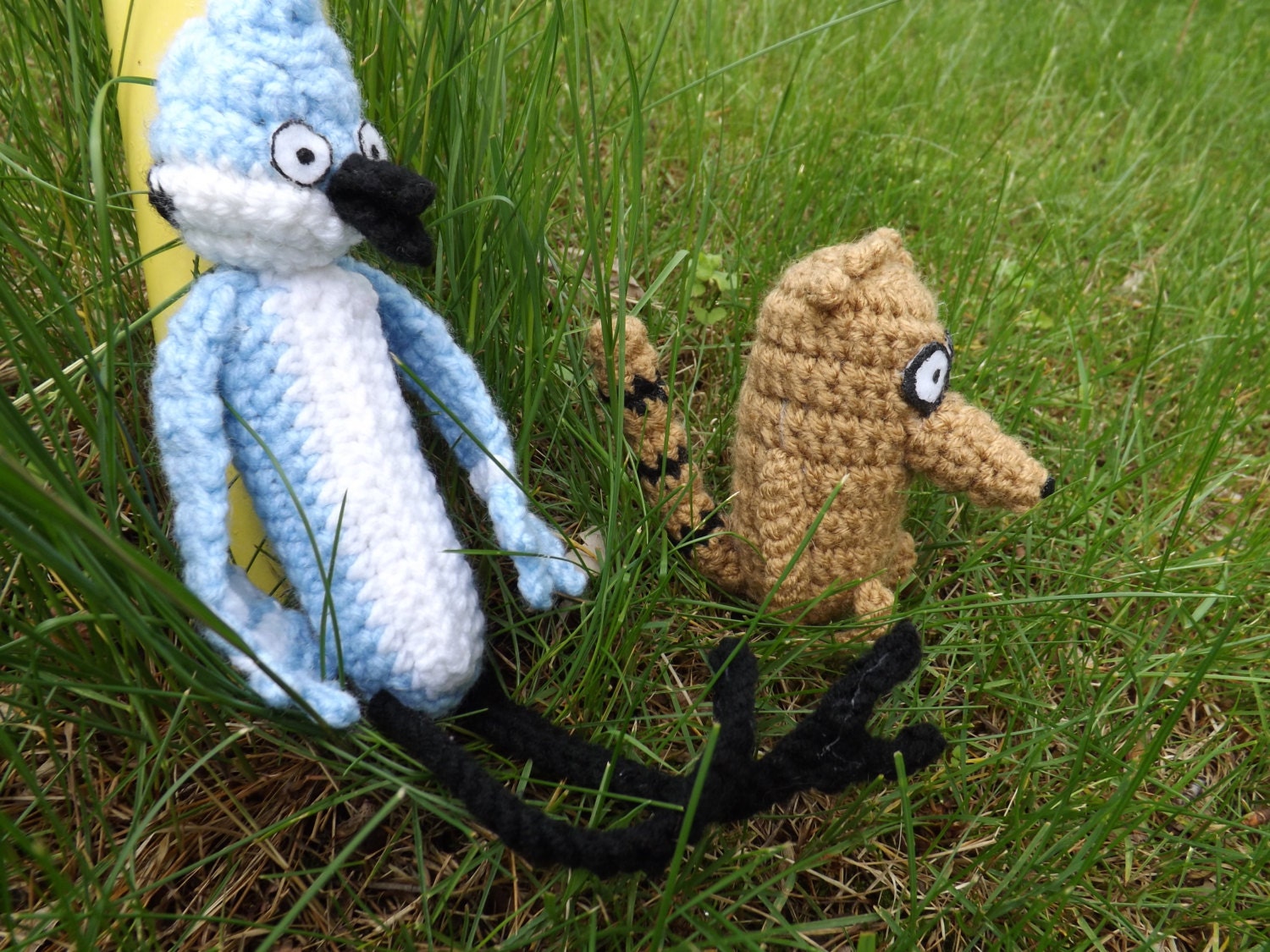 mordecai plush toy