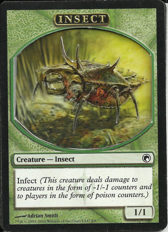 3D Magic The Gathering Insect Token By TheFingerweavingFool