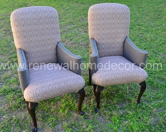 Custom Order - Upholstered Dining Chairs- "Torreya's Custom Dining Chairs" - SOLD - Price per chair
