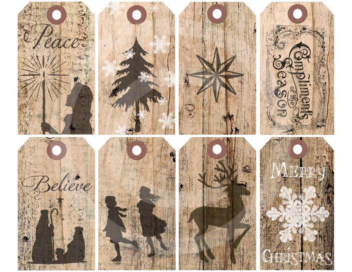 printable-christmas-holiday-gift-tags-digital-rustic-country