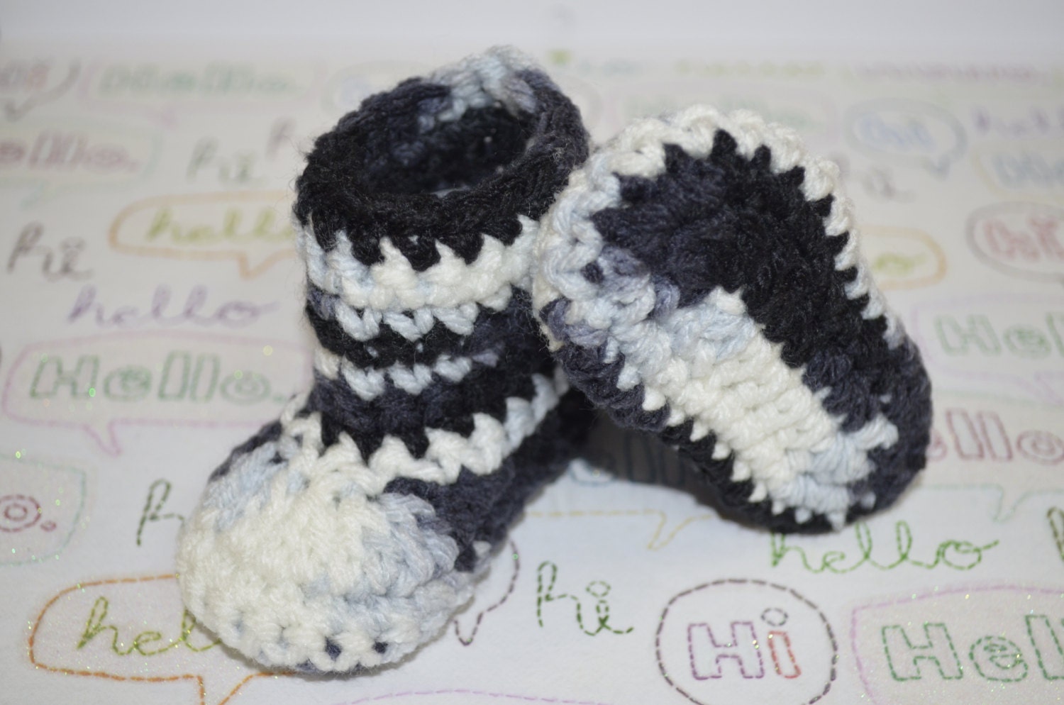 Baby Shower Gift. Newborn Boy Boots newborn boy booties baby
