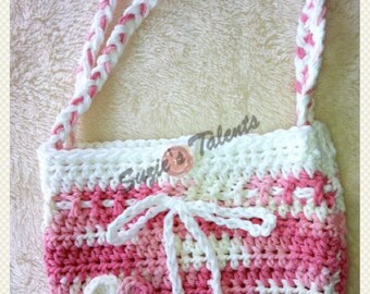 Popular items for crochet girls purse on Etsy