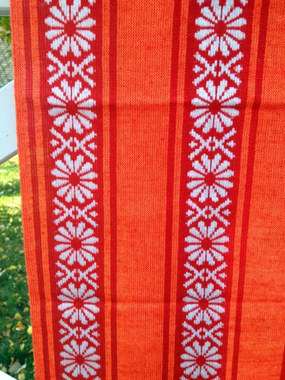 Swedish vintage table runner. Woven from the 50s. Great