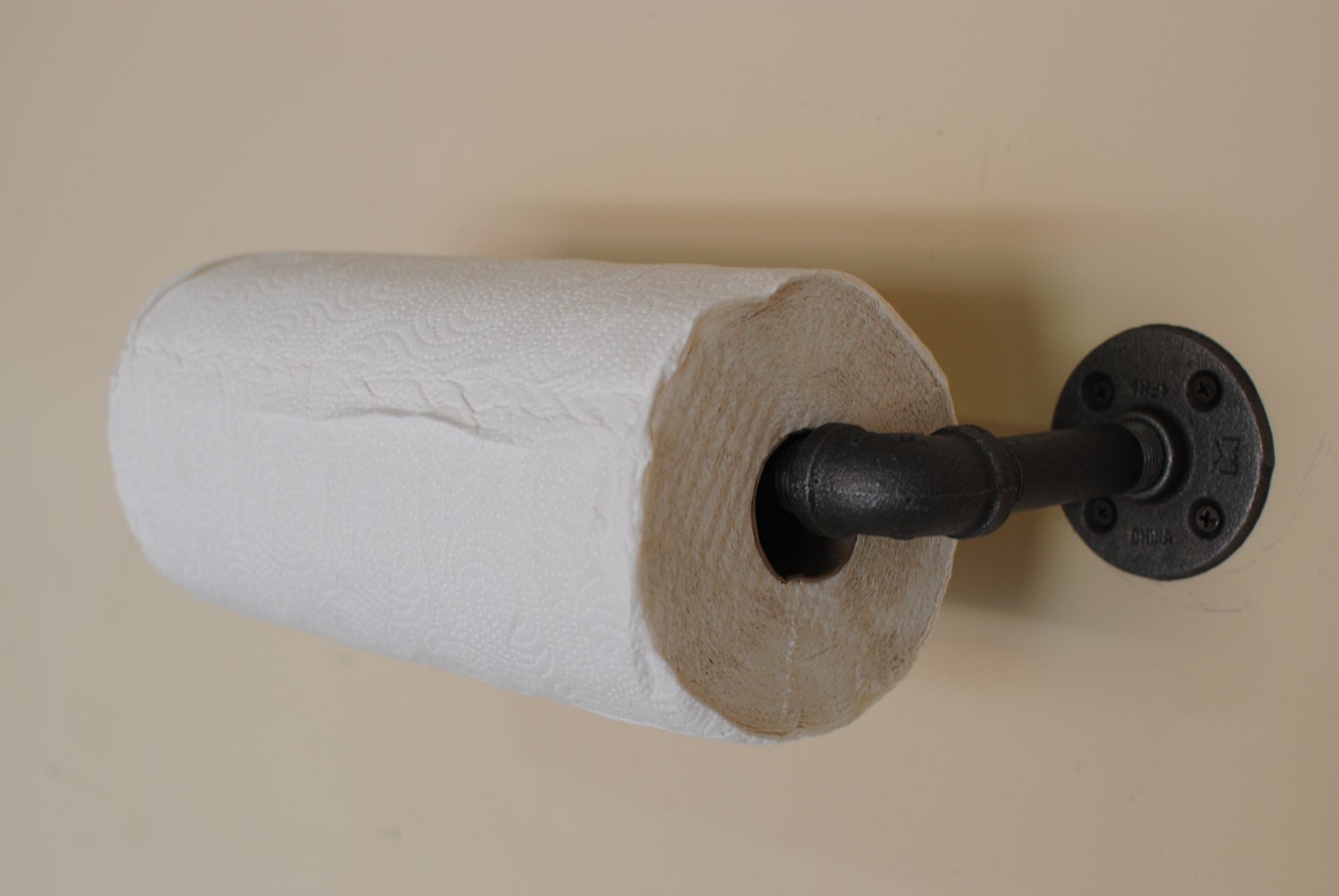 Industrial Paper Towel holder, plumbing pipe repurposed industrial decor, kitchen decor steampunk buy now online