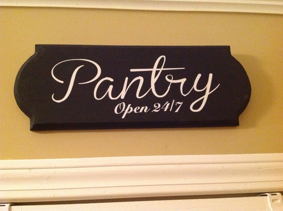 Large Pantry sign wooden sign kitchen decor wall decor wooden