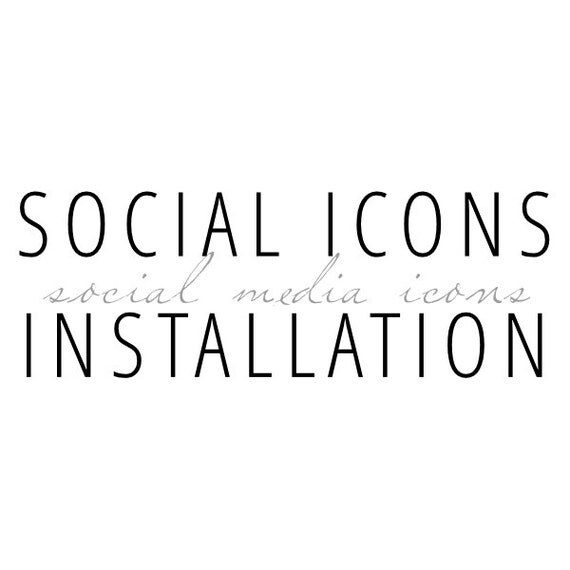 Social Icons Installation Il_570xn