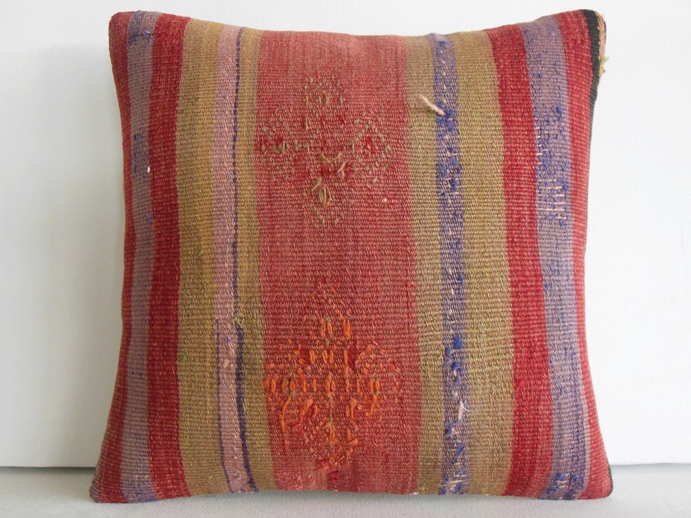 boho pillow boho decor floor cushion rustic by DECOLICKILIMPILLOWS
