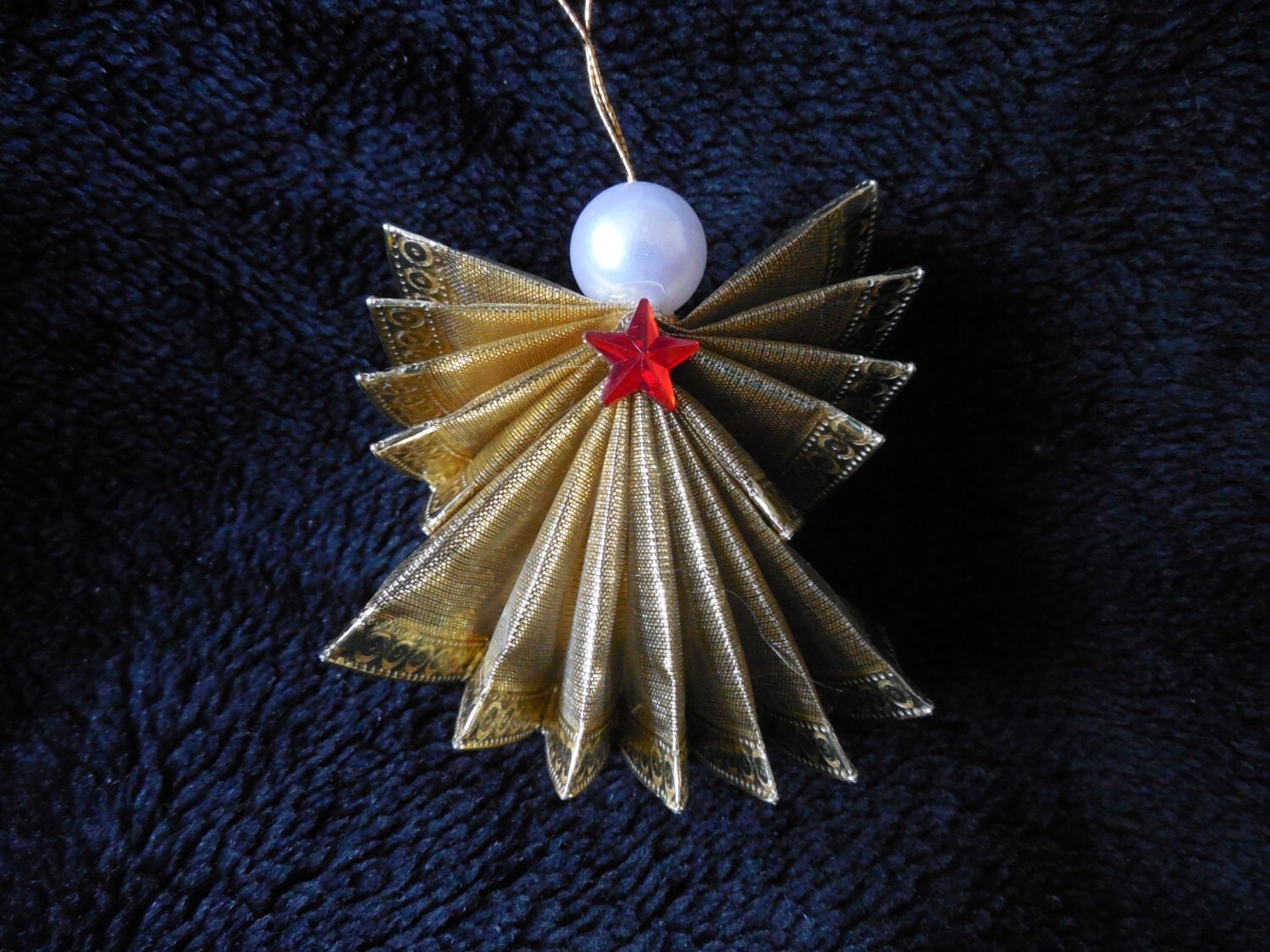 ribbon angel christmas ornament ribbon angel christmas ornament