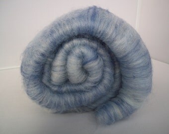 Carded Batts, Spinning Fiber, Merino, Bamboo, 100g / 3.5oz